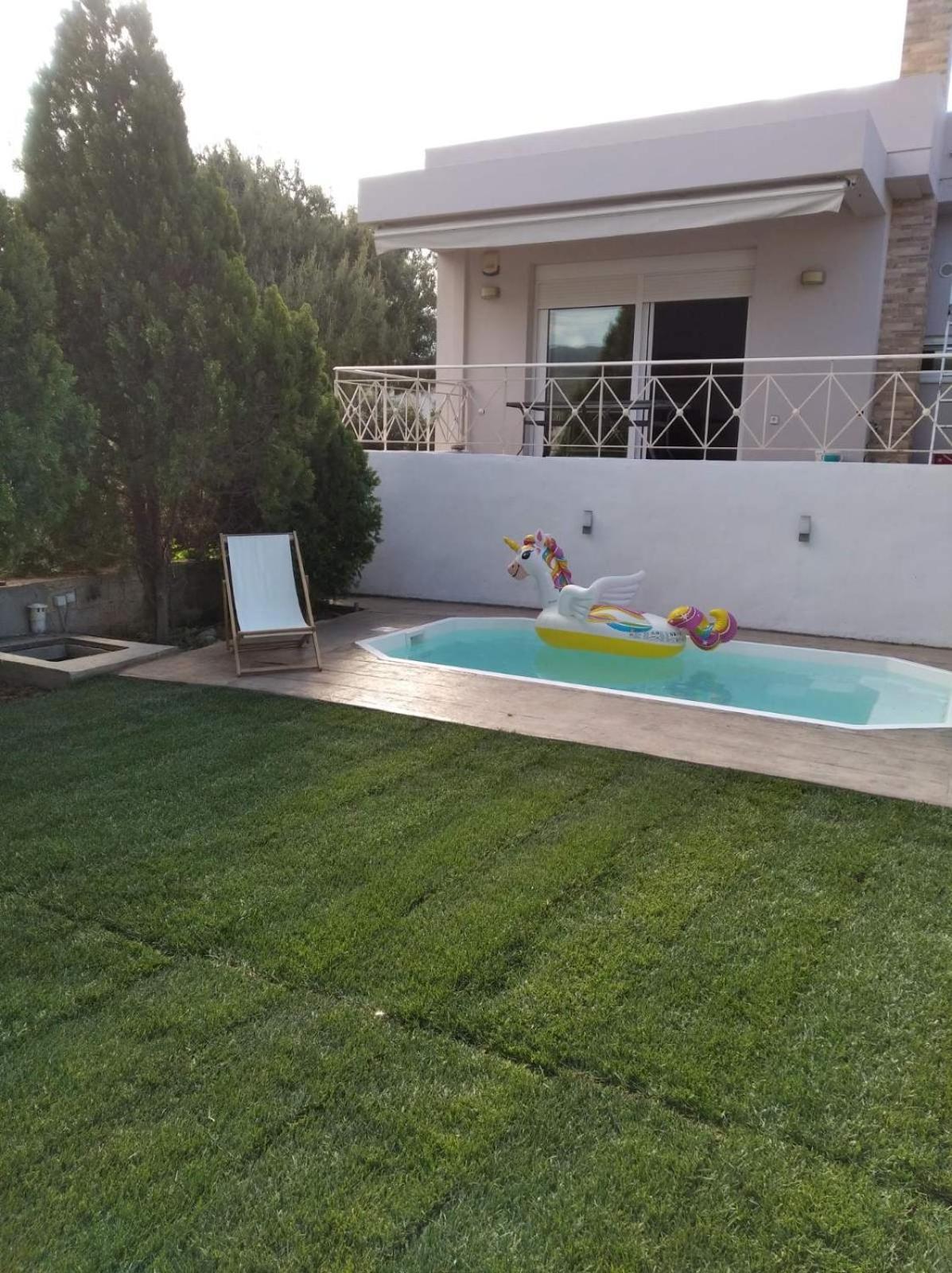 Cozy Villa Vita Lagonisi Kalivia Thorikou Exterior photo